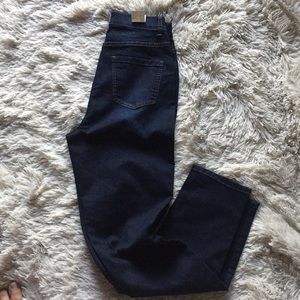 High Waisted Dark Denim jeans
